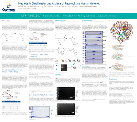 <p>​Methods in Citrullination and Analysis of Recombinant Human Histones<br></p>